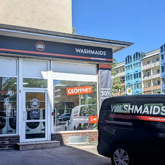 WashMaids Express Waschsalon Halle Paul Suhr Strasse
